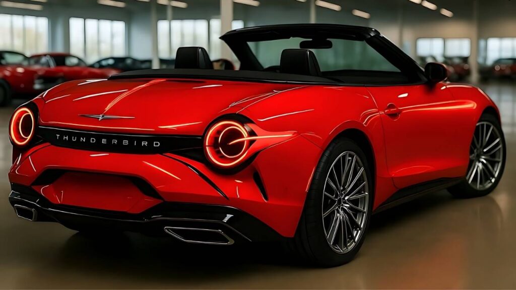 2026 Ford Thunderbird Convertible: Classic Design Meets Modern Power