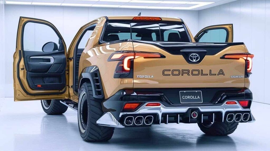 2026 Toyota Corolla Pickup Truck Concept Revealed: Design, Power, and Potential